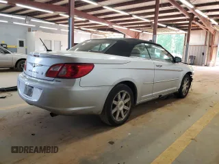 2008 Chrysler Sebring Touring z VIN 1C3LC55R08N271099, wystawiony jako Copart lot #53620705 z przebiegiem 134 637 mil mil oraz Szkoda całkowita • Salvage title. Historia ofert i sprzedaży dostępna na DreamBid. Obrazek 3.