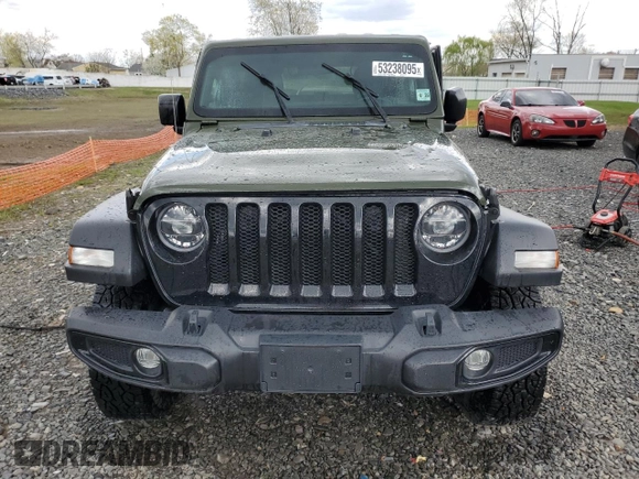 2021 Jeep Wrangler Sport z VIN 1C4GJXAN5MW668474, wystawiony jako Copart lot #53238095 z przebiegiem Nie podano mil oraz Szkody całkowita. Historia ofert i sprzedaży dostępna na DreamBid. Obrazek 5.