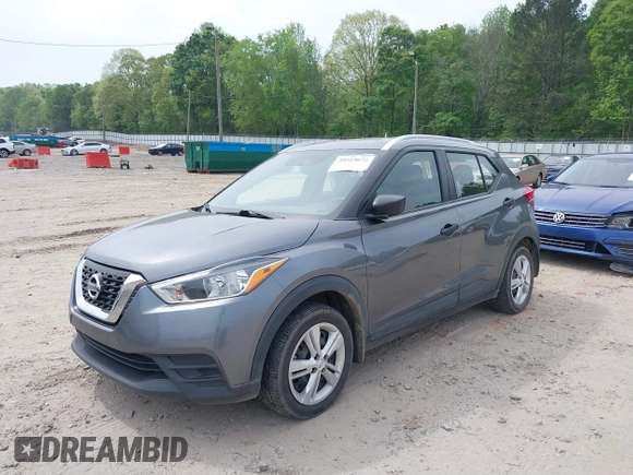 2019 Nissan Kicks SV with VIN 3N1CP5CU1KL534573, listed as a IAAI auction lot 39215072 with 55,489 mi miles. Bid and sale history available at carsss.com. Image 17.