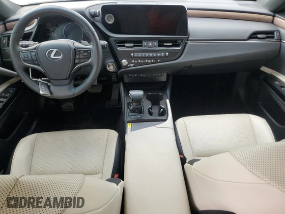 2023 Lexus ES with VIN 58ADA1C10PU027232, listed as a Copart auction lot 76584864 with 0 mi miles and Non Repairable. Bid and sale history available at carsss.com. Image 8.
