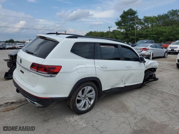2023 Volkswagen Atlas 3.6L V6 SE w/Technology with VIN 1V2JR2CA9PC539086, listed as a Copart auction lot 64384524 with 0 mi miles and Salvage Title. Bid and sale history available at carsss.com. Image 3.
