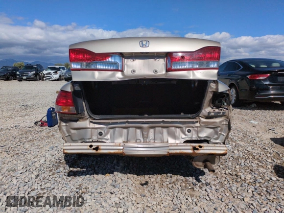 2001 Honda Accord LX z VIN JHMCG554X1C024855, wystawiony jako Copart lot #57649815 z przebiegiem 164 959 mil mil oraz Szkoda całkowita • Salvage title. Historia ofert i sprzedaży dostępna na DreamBid. Obrazek 6.