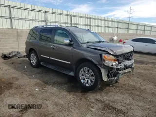 2015 Nissan Armada Platinum z VIN 5N1AA0NC6FN602610, wystawiony jako Copart lot #69121314 z przebiegiem 117 166 mil mil oraz Szkoda całkowita • Salvage title. Historia ofert i sprzedaży dostępna na DreamBid. Obrazek 12.