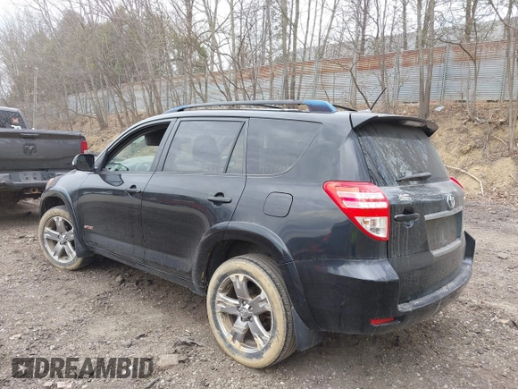 2012 Toyota RAV4 Sport with VIN JTMRF4DV6C5053067, listed as a IAAI auction lot 41904782 with 209,347 mi miles. Bid and sale history available at carsss.com. Image 3.