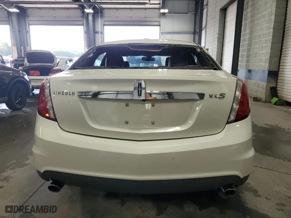 2009 Lincoln MKS with VIN 1LNHM93R99G619461, listed as a Copart auction lot 68281524 with 158,722 mi miles and Salvage Title. Bid and sale history available at carsss.com. Image 6.