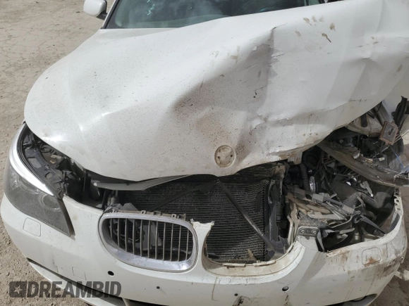 2007 BMW 5 Series 550i with VIN WBANB53567CP04231, listed as a Copart auction lot 49187015 with Not Provided miles and Salvage Title. Bid and sale history available at carsss.com. Image 12.