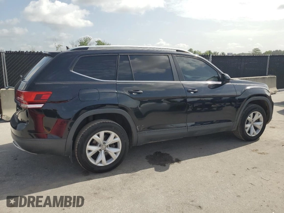 2018 Volkswagen Atlas SE with VIN 1V2CR2CA3JC504978, listed as a Copart auction lot 60042495 with 189,141 mi miles and Clean title. Bid and sale history available at DreamBid. Image 3.