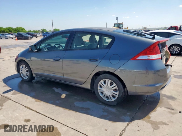 2010 Honda Insight LX with VIN JHMZE2H56AS042097, listed as a Copart auction lot 53972215 with 107,182 mi miles and Salvage Title. Bid and sale history available at DreamBid. Image 2.