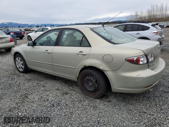 2006 Mazda 6 i with VIN 1YVFP80C265M31606, listed as a Copart auction lot 49741955 with 254,728 mi miles and Salvage Title. Bid and sale history available at carsss.com. Image 2.