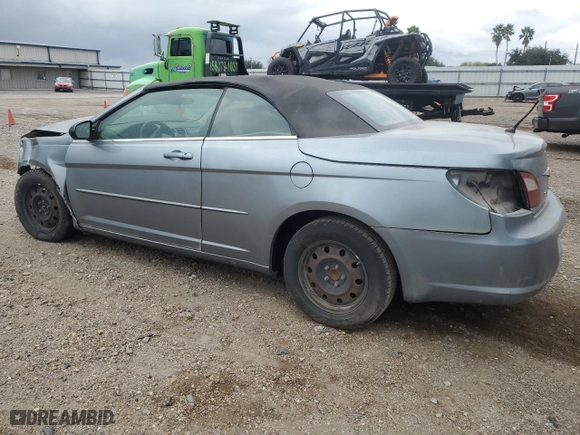 2008 Chrysler Sebring LX with VIN 1C3LC45K48N253489, listed as a Copart auction lot 80154264 with 136,467 mi miles and Salvage Title. Bid and sale history available at carsss.com. Image 2.