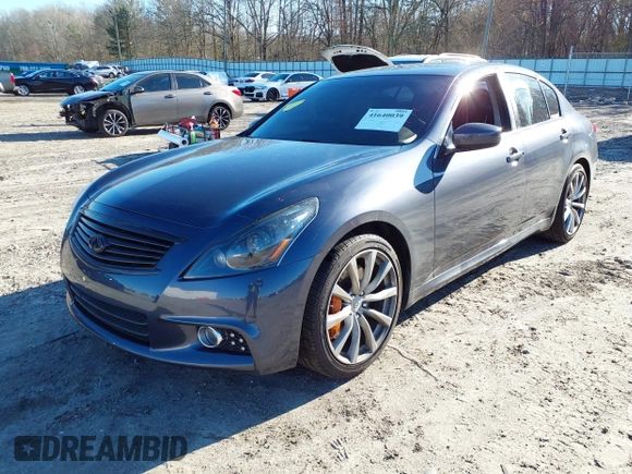 2011 Infiniti G37 Sedan Journey with VIN JN1CV6AP4BM504868, listed as a IAAI auction lot 41640039 with 126,596 mi miles. Bid and sale history available at carsss.com. Image 2.