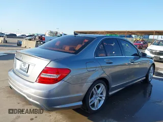 2014 Mercedes-Benz C 250 Sport with VIN WDDGF4HB0EG238946, listed as a IAAI auction lot 41973753 with 116,694 mi miles and . Bid and sale history available at DreamBid. Image 4.
