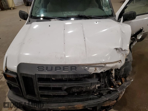 2008 Ford Super Duty F-250 SRW XL with VIN 1FTNX20558EE11711, listed as a Copart auction lot 88462905 with Not Provided miles and Salvage Title. Bid and sale history available at carsss.com. Image 11.