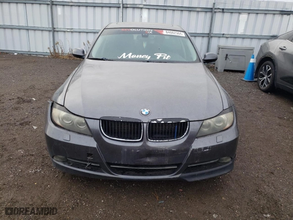 2008 BMW 3 Series 328xi with VIN WBAVC93518KZ72728, listed as a Copart auction lot 84082564 with 410,050 mi miles and Salvage Title. Bid and sale history available at carsss.com. Image 5.