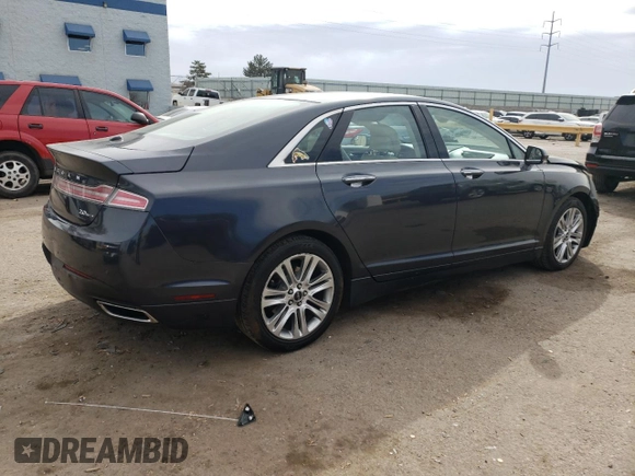 2014 Lincoln MKZ with VIN 3LN6L2G94ER804483, listed as a Copart auction lot 44437635 with 167,796 mi miles and Salvage Title. Bid and sale history available at DreamBid. Image 3.