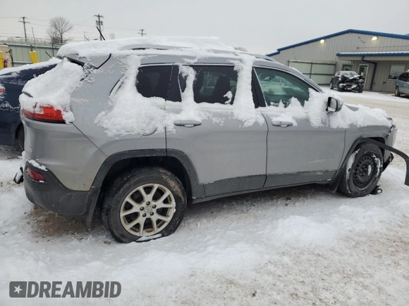 2014 Jeep Cherokee Latitude with VIN 1C4PJMCS7EW244474, listed as a Copart auction lot 84860154 with 154,082 mi miles and Non Repairable. Bid and sale history available at carsss.com. Image 3.