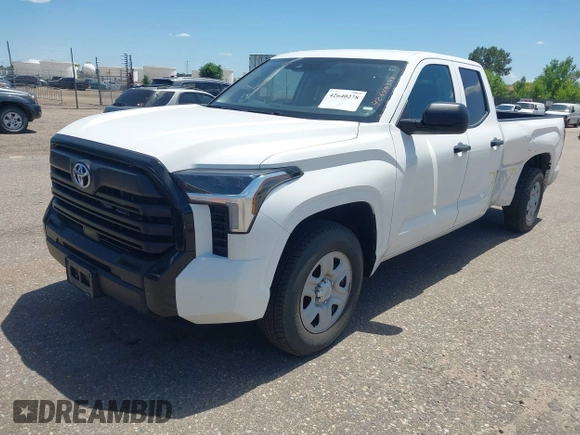 2022 Toyota Tundra with VIN 5TFKB5CDXNX001458, listed as a IAAI auction lot 42640278 with 51,718 mi miles and . Bid and sale history available at DreamBid. Image 2.