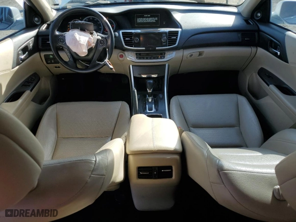 2014 Honda Accord Sedan EX-L with VIN 1HGCR3F86EA017681, listed as a Copart auction lot 52428645 with 193,620 mi miles and Salvage Title. Bid and sale history available at carsss.com. Image 8.