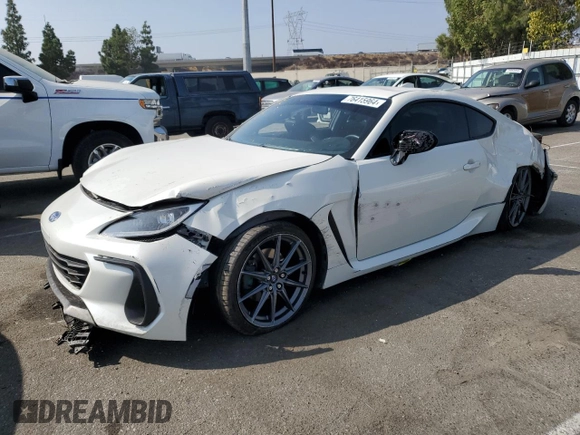 2022 Subaru BRZ Limited with VIN JF1ZDBE15N9702915, listed as a Copart auction lot 76415964 with 27,003 mi miles and Salvage Title. Bid and sale history available at carsss.com. Image 1.