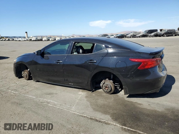 2018 Nissan Maxima SR with VIN 1N4AA6AP9JC371440, listed as a Copart auction lot 75309784 with 68,459 mi miles and Salvage Title. Bid and sale history available at carsss.com. Image 2.
