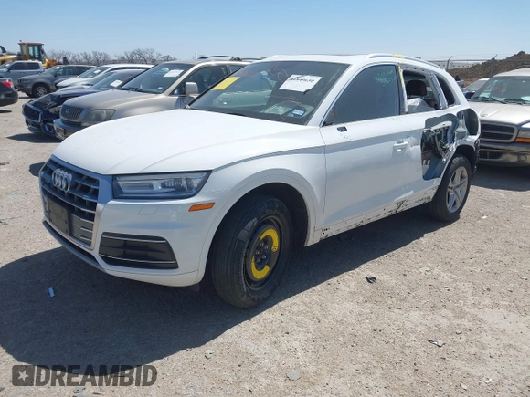 2019 Audi Q5 Premium with VIN WA1ANAFY0K2022137, listed as a IAAI auction lot 41840650 with 88,863 mi miles and . Bid and sale history available at DreamBid. Image 19.