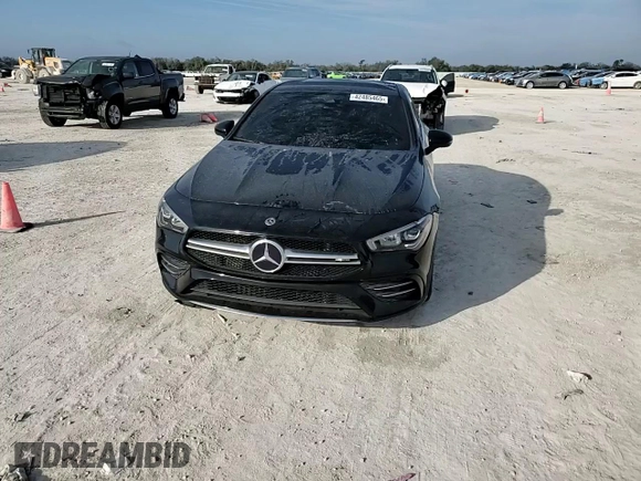 2022 Mercedes-Benz CLA 35 AMG with VIN W1K5J5BB2NN272578, listed as a Copart auction lot 42485465 with 28,671 mi miles and Salvage Title. Bid and sale history available at DreamBid. Image 11.