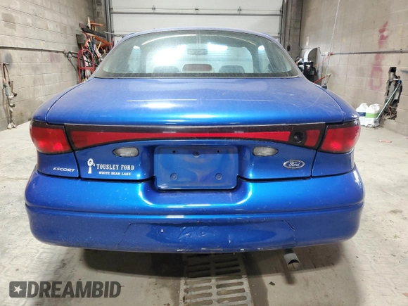 1999 Ford Escort Cool z VIN 3FAKP1130XR110498, wystawiony jako Copart lot #62026564 z przebiegiem 43 432 mil mil oraz Nie do naprawy • Non repairable. Historia ofert i sprzedaży dostępna na DreamBid. Obrazek 6.