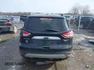 2014 Ford Escape Titanium with VIN 1FMCU9J9XEUC15464, listed as a IAAI auction lot 41524925 with 160,445 mi miles. Bid and sale history available at carsss.com. Image 16.