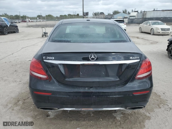 2017 Mercedes-Benz E-Class E 300 Luxury with VIN WDDZF4KB3HA194661, listed as a Copart auction lot 47099215 with 186,169 mi miles and Salvage Title. Bid and sale history available at carsss.com. Image 6.