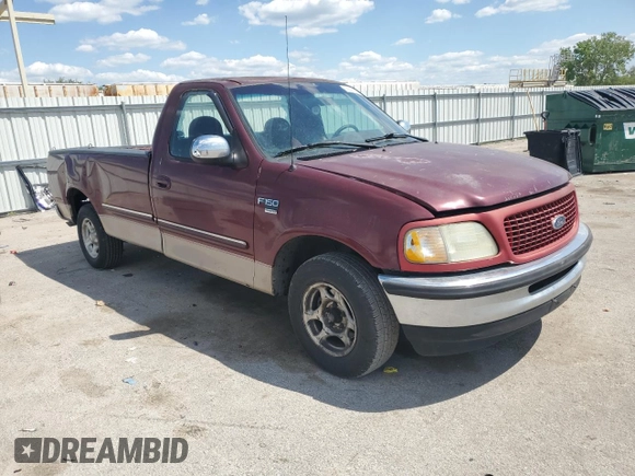 1998 Ford F-150 z VIN 1FTZF17W1WNA59477, wystawiony jako Copart lot #55849255 z przebiegiem 107 471 mil mil oraz Szkoda całkowita • Salvage title. Historia ofert i sprzedaży dostępna na DreamBid. Obrazek 4.