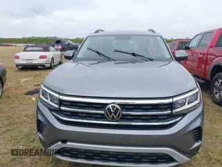 2022 Volkswagen Atlas 3.6L V6 SE w/Technology with VIN 1V2KR2CA5NC512646, listed as a IAAI auction lot 40502051 with 1 mi miles. Bid and sale history available at carsss.com. Image 6.