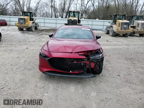 2023 Mazda 3 2.5 Turbo with VIN JM1BPBJY8P1607093, listed as a Copart auction lot 53950255 with 40,446 mi miles and Salvage title. Bid and sale history available at DreamBid. Image 13.