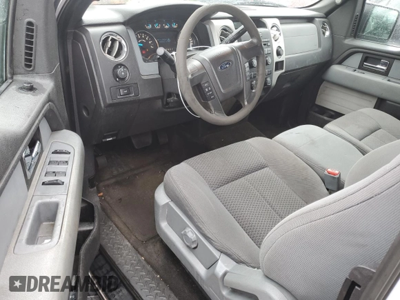 2014 Ford F-150 XL with VIN 1FTVX1EF9EKF11920, listed as a Copart auction lot 53288005 with 152,876 mi miles and Salvage title. Bid and sale history available at DreamBid. Image 8.
