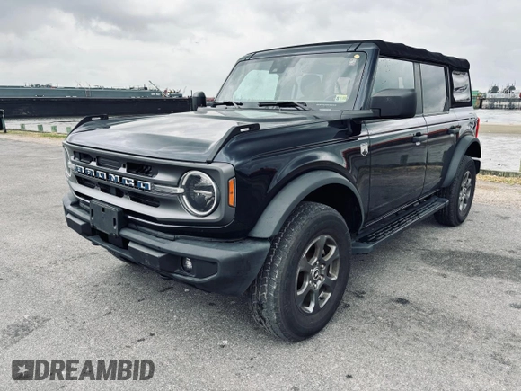 2021 Ford Bronco with VIN 1FMDE5BH8MLA83132, listed as a Copart auction lot 54382935 with 31,192 mi miles and Salvage title. Bid and sale history available at DreamBid. Image 2.