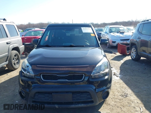 2012 Kia Soul + with VIN KNDJT2A60C7399403, listed as a IAAI auction lot 41820476 with 106,045 mi miles. Bid and sale history available at carsss.com. Image 12.