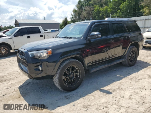 2017 Toyota 4Runner SR5 with VIN JTEZU5JR7H5161686, listed as a Copart auction lot 62565725 with 68,043 mi miles and Salvage title. Bid and sale history available at DreamBid. Image 1.