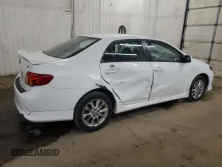 2010 Toyota Corolla with VIN 2T1BU4EE1AC447615, listed as a Copart auction lot 53095075 with 103,500 mi miles and Salvage Title. Bid and sale history available at carsss.com. Image 3.