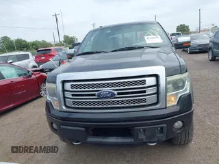 2013 Ford F-150 XL with VIN 1FTFW1ET5DFA73563, listed as a IAAI auction lot 42124436 with 239,667 mi miles. Bid and sale history available at carsss.com. Image 12.
