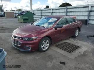 2016 Chevrolet Malibu LS with VIN 1G1ZB5ST4GF220408, listed as a Copart auction lot 86774804 with 117,473 mi miles and Salvage Title. Bid and sale history available at carsss.com. Image 1.