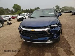 2023 Chevrolet Blazer LT with VIN 3GNKBHR4XPS101368, listed as a Copart auction lot 58520625 with 22,155 mi miles and Salvage title. Bid and sale history available at DreamBid. Image 13.