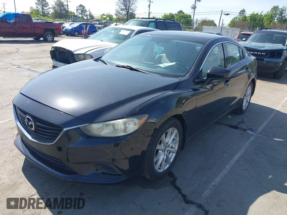 2016 Mazda Mazda6 i Sport with VIN JM1GJ1U54G1422560, listed as a IAAI auction lot 41935881 with 87,030 mi miles. Bid and sale history available at carsss.com. Image 2.