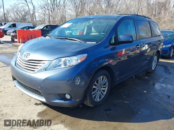 2017 Toyota Sienna XLE Auto Access Seat with VIN 5TDYZ3DCXHS814910, listed as a IAAI auction lot 41700845 with 110,701 mi miles and . Bid and sale history available at DreamBid. Image 2.