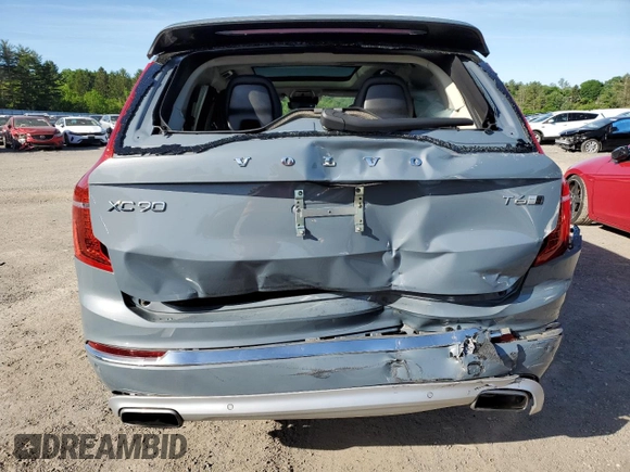 2020 Volvo XC90 Inscription with VIN YV4A221L4L1538442, listed as a Copart auction lot 56339965 with 68,897 mi miles and Salvage title. Bid and sale history available at DreamBid. Image 6.