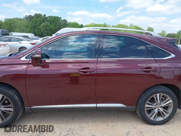 2015 Lexus RX 350 with VIN 2T2ZK1BA5FC161760, listed as a IAAI auction lot 42070539 with 208,612 mi miles and . Bid and sale history available at carsss.com. Image 14.