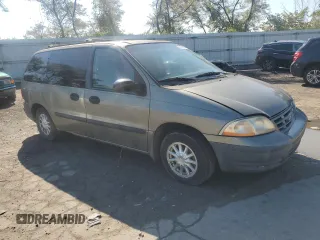 1999 Ford Windstar LX with VIN 2FMZA5144XBB45484, listed as a Copart auction lot 69388784 with Not Provided miles and Salvage Title. Bid and sale history available at carsss.com. Image 4.