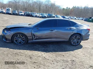 2023 Acura TLX w/A-Spec Package z VIN 19UUB5F54PA001072, wystawiony jako IAAI lot #41695592 z przebiegiem 17 218 mil mil oraz . Historia ofert i sprzedaży dostępna na DreamBid. Obrazek 13.