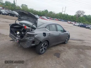 2020 Nissan Sentra SV with VIN 3N1AB8CVXLY209330, listed as a IAAI auction lot 42186225 with 28,314 mi miles and . Bid and sale history available at DreamBid. Image 4.