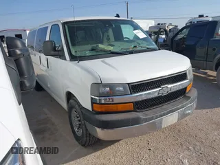 2020 Chevrolet Express Passenger LT with VIN 1GAZGPFP6L1228561, listed as a IAAI auction lot 42499556 with 83,828 mi miles and . Bid and sale history available at DreamBid. Image 1.