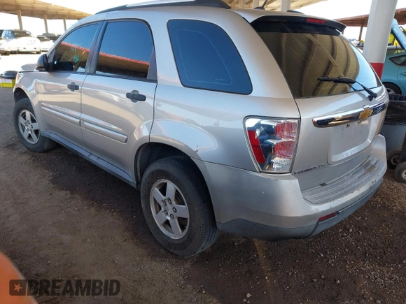 2007 Chevrolet Equinox LS with VIN 2CNDL13F876043786, listed as a IAAI auction lot 41842219 with 158,340 mi miles. Bid and sale history available at carsss.com. Image 3.