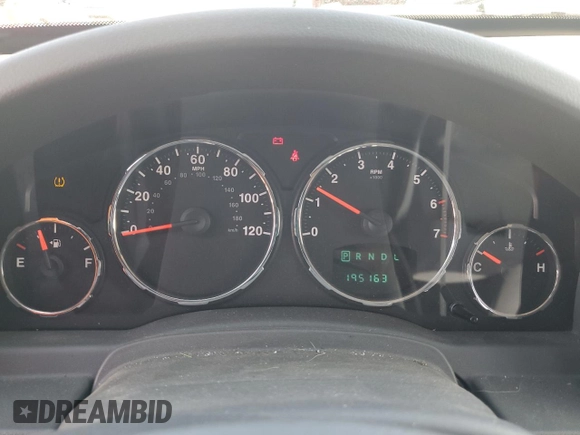 2008 Jeep Liberty Sport with VIN 1J8GN28K98W288135, listed as a Copart auction lot 46678005 with 195,163 mi miles and Salvage Title. Bid and sale history available at DreamBid. Image 9.